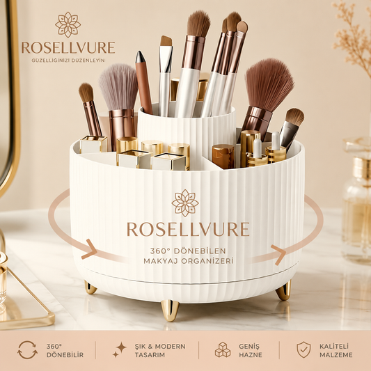 Rosellvure 5 Bölmeli Makyaj Organizeri
